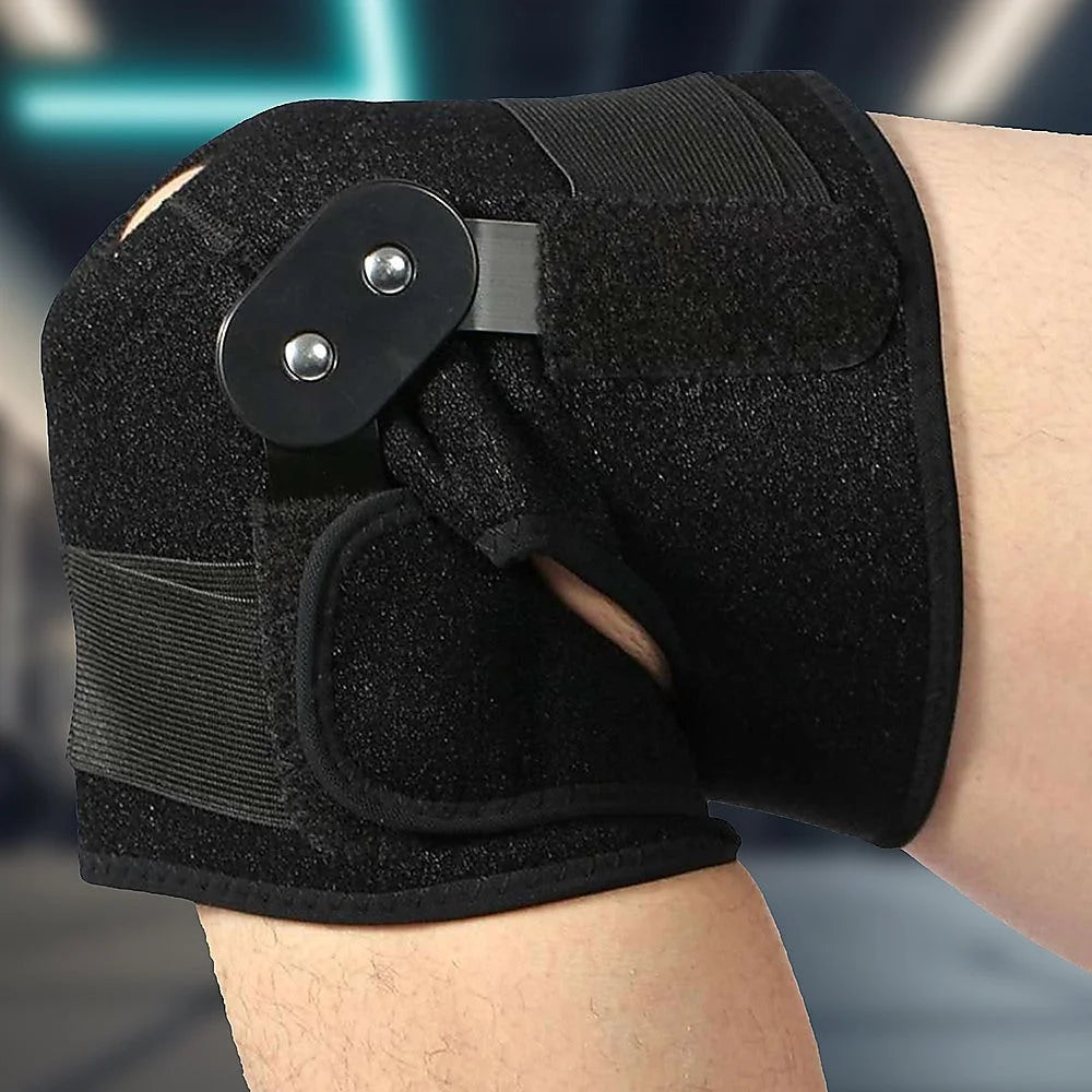 Hinged Full Knee Support Brace Protection - Arthritis