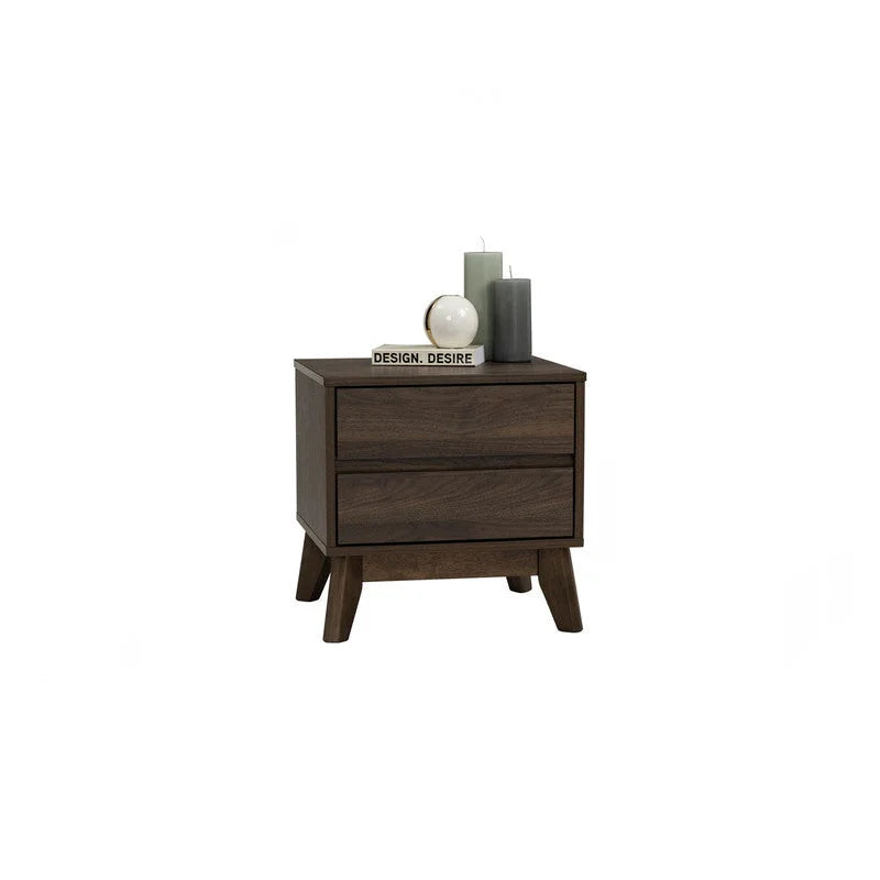 Hirado Bedside Table - Cocoa - Furniture
