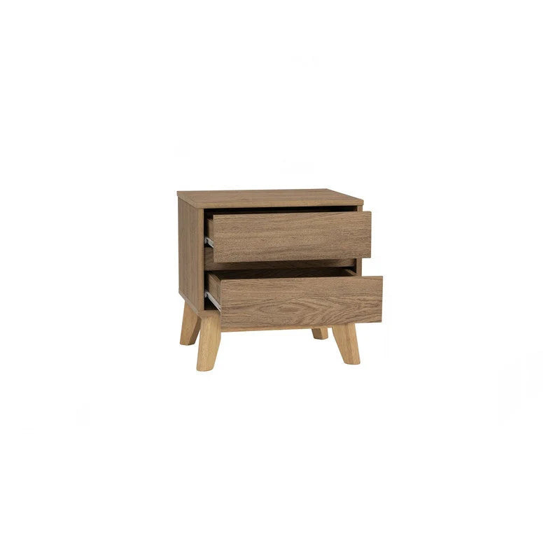 Hirado Bedside Table - Natural - Furniture