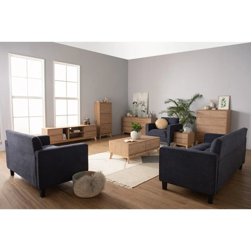 Hirado Bedside Table - Natural - Furniture