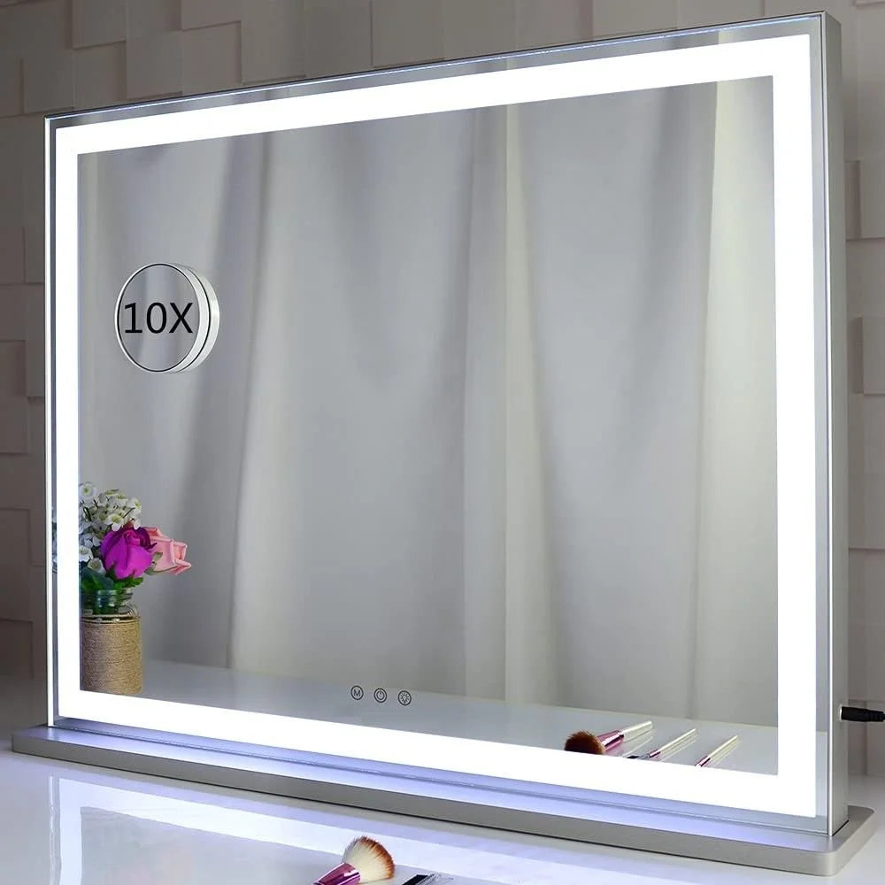 Hollywood LED Makeup Mirror with Smart Touch Control and 3
