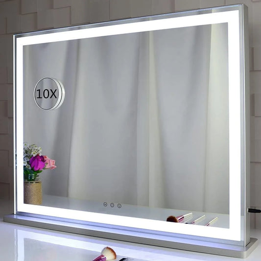 Hollywood LED Makeup Mirror with Smart Touch Control and 3