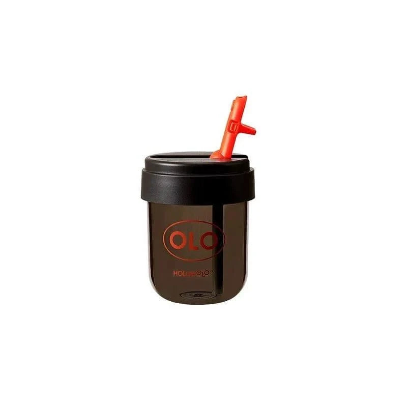 HOLOHOLO Heat-Resistant Reusable Coffee Cup Grey 300ml