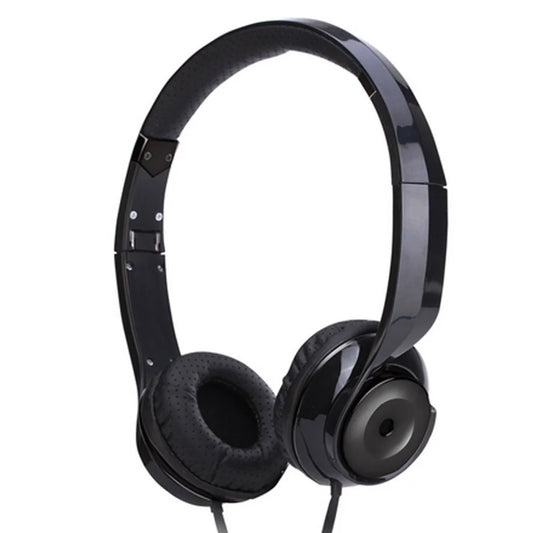 Holysmoke Motif On-Ear Foldable Headphones Black