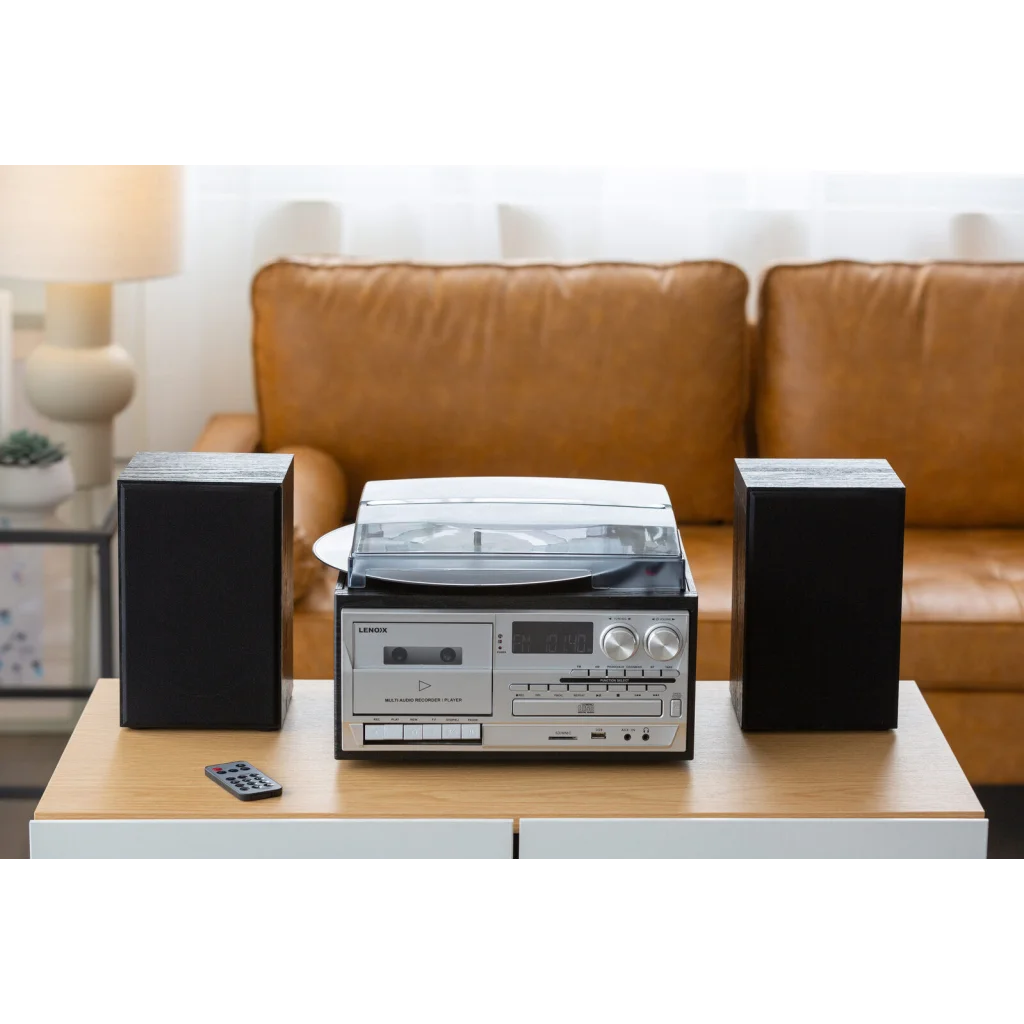Home entertainment system with surface