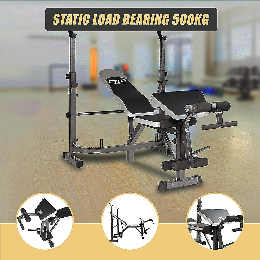 Home Gym Multi Station Weight Bench Press Leg Equipment