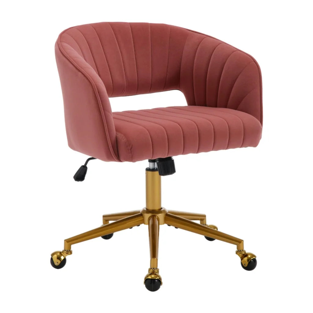 Home Office Chair Velvet Rose - Furniture