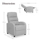 Home Recliner Chair - Linen Fabric Sofa Lounge Armchair