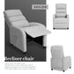 Home Recliner Chair - Linen Fabric Sofa Lounge Armchair