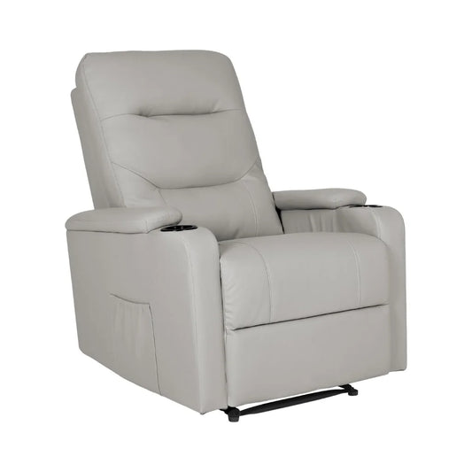 Home Recliner Chair - PU Leather Sofa Lounge Armchair