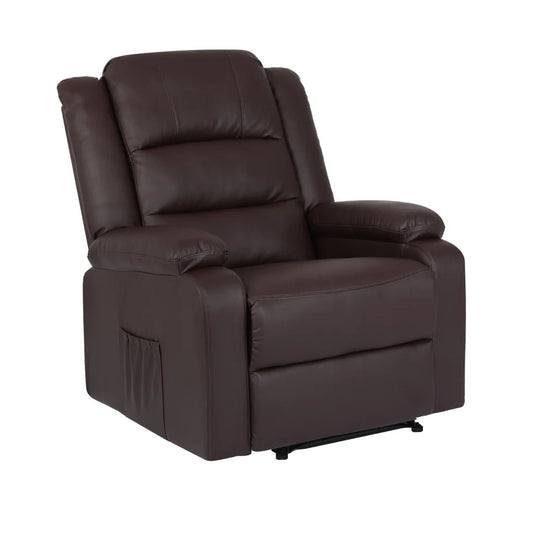 Home Recliner Chair - PU Leather Sofa Lounge Armchair MARLO