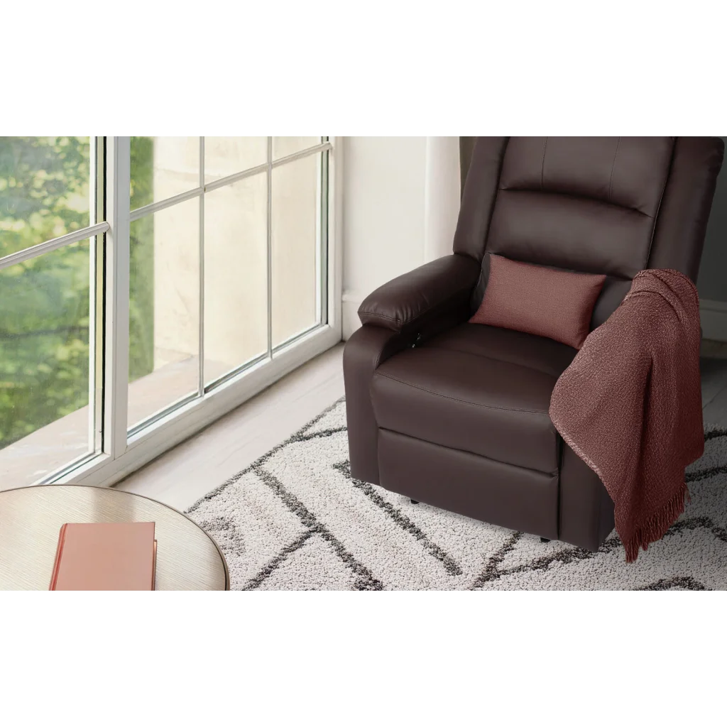 Home Recliner Chair - PU Leather Sofa Lounge Armchair MARLO