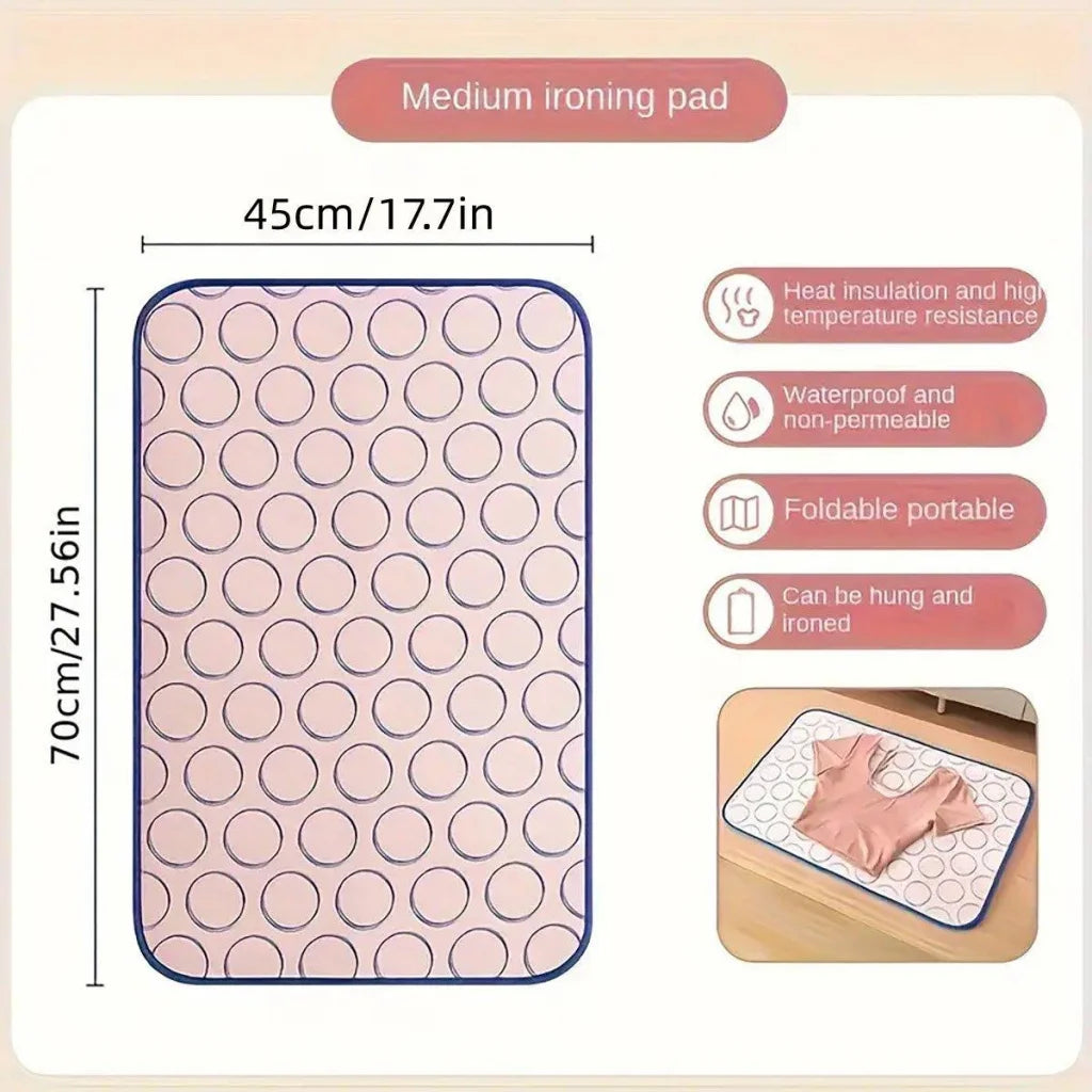 Home Travel Insulated Ironing Mat Non Slip Soft Folding
