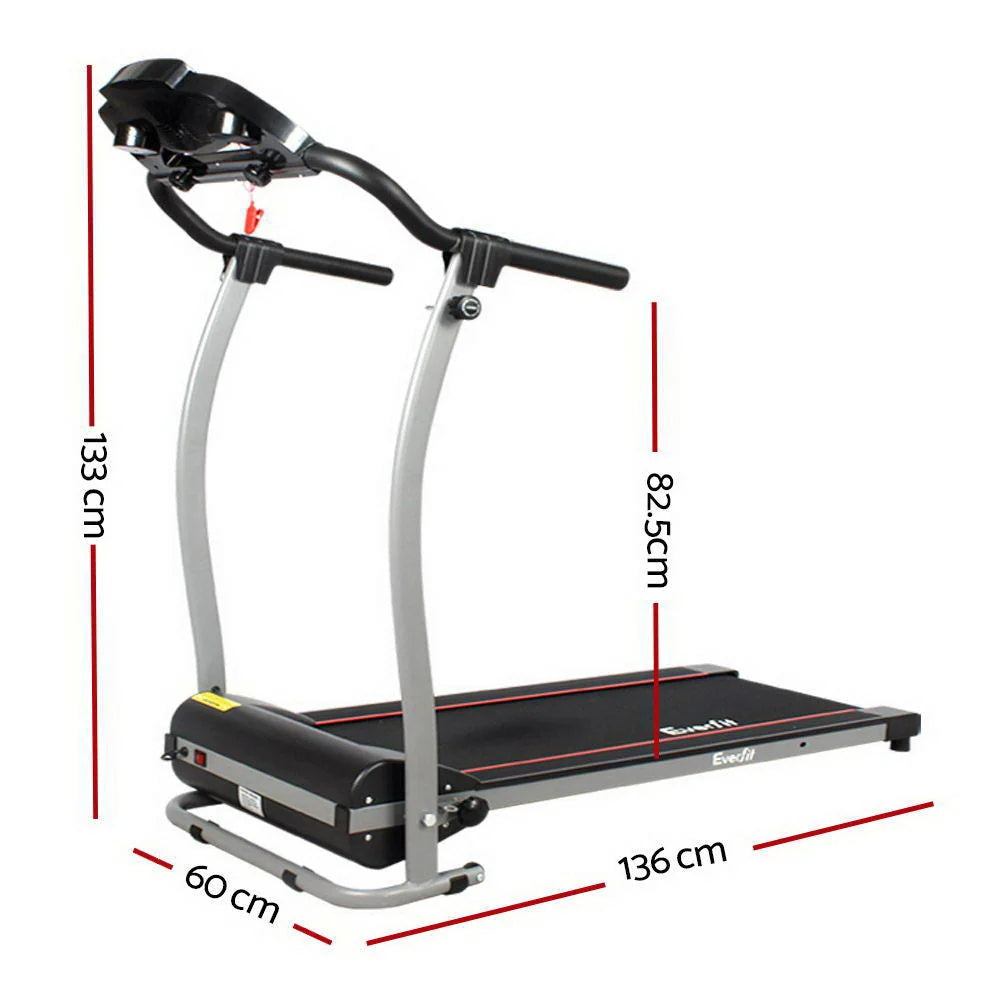 Home Treadmill - Black - Fitness Accessories
