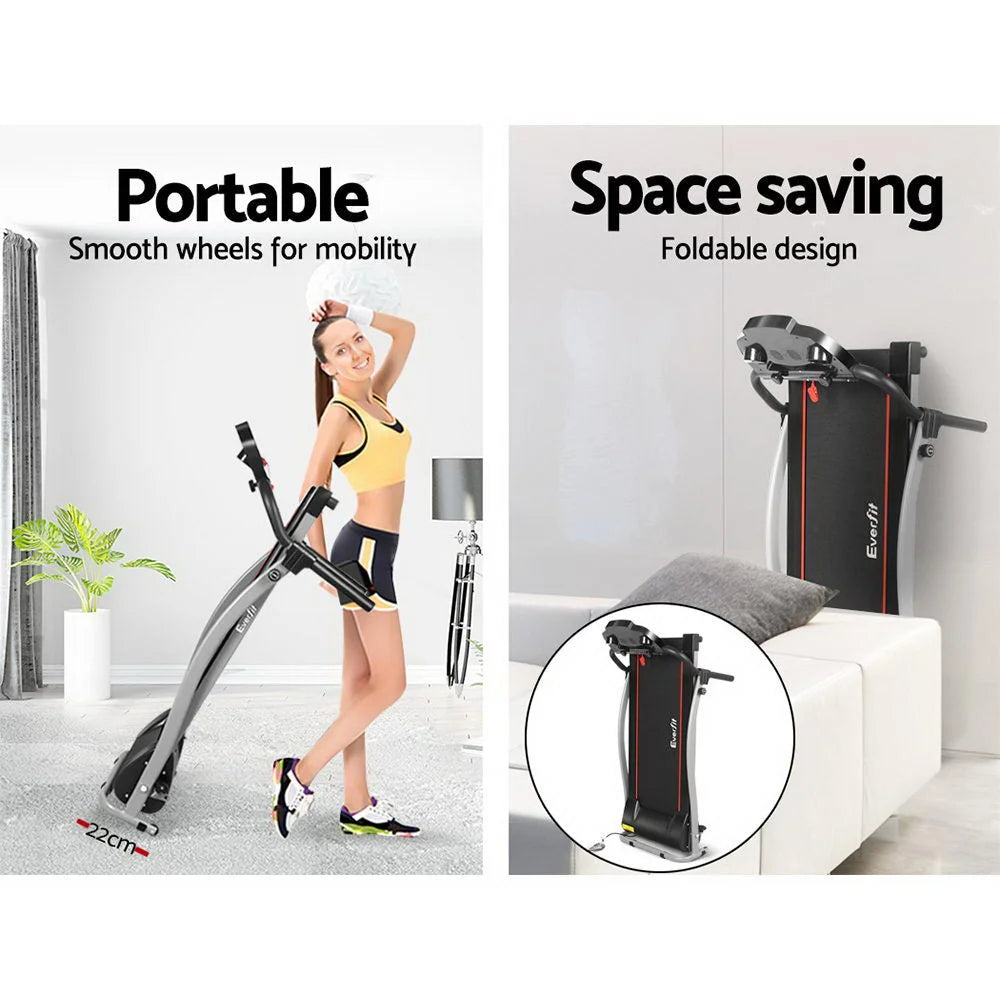Home Treadmill - Black - Fitness Accessories