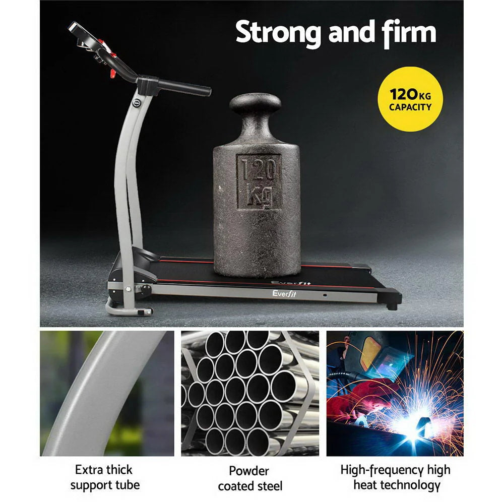 Home Treadmill - Black - Fitness Accessories