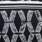 Homeport Kenya Black Printed Geometric Quilt Cover Set