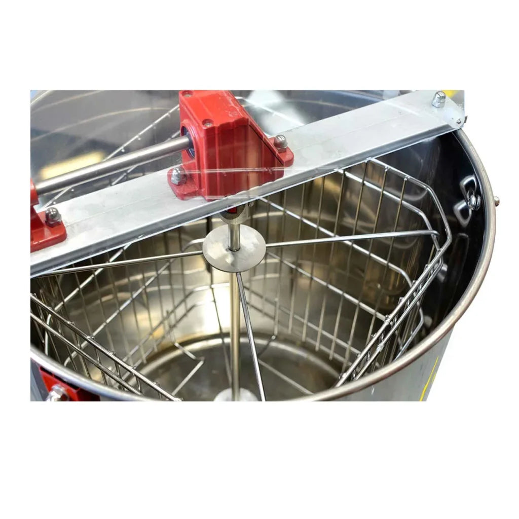 Honey Extractor 4 Frame Stainless Steel Four Manual Crank