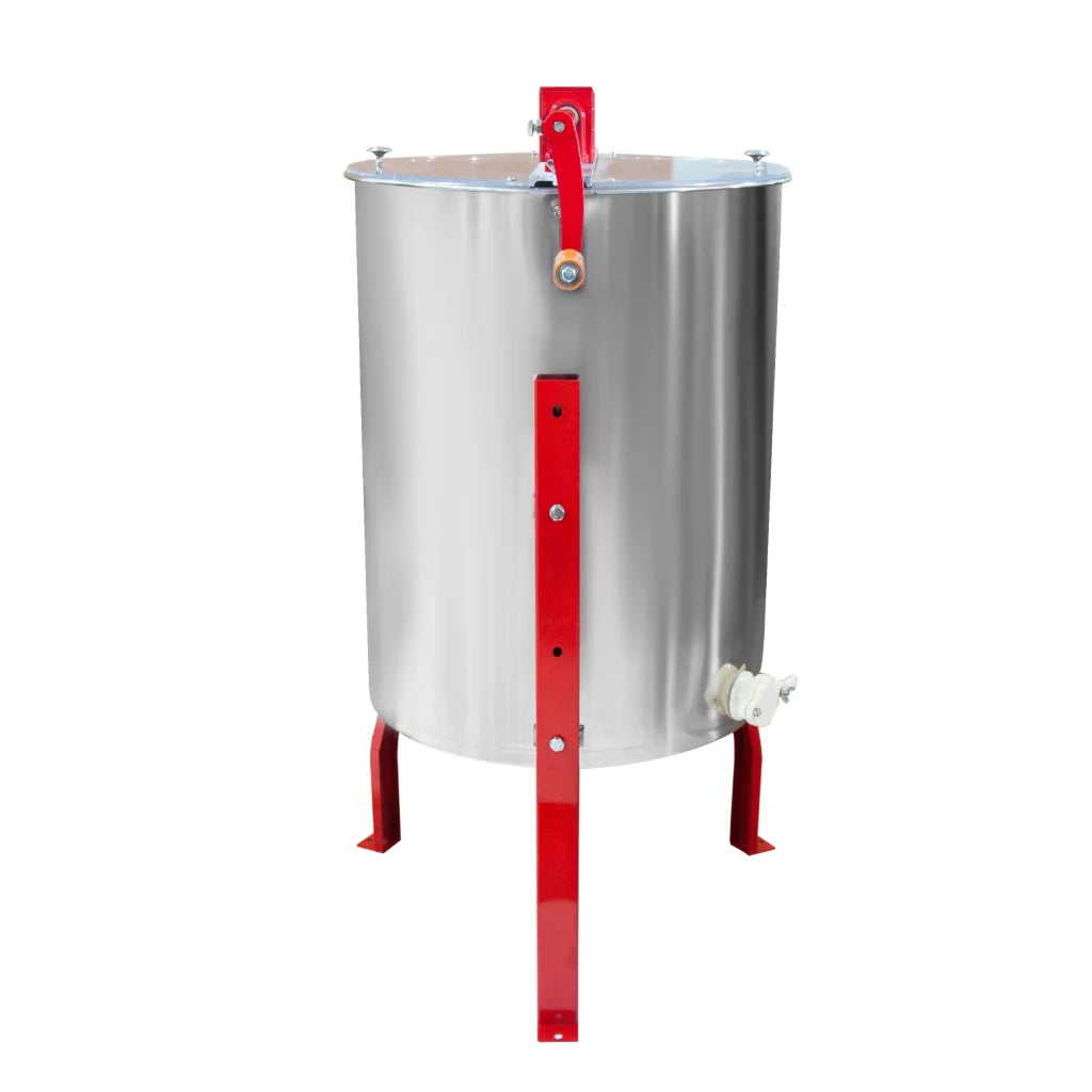 Honey Extractor 4 Frame Stainless Steel Four Manual Crank
