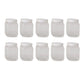 Honey Jars Set Of Ten 250g Lids Square