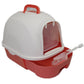 Hooded Cat Toilet Litter Box Tray House with Drawer & Scoop