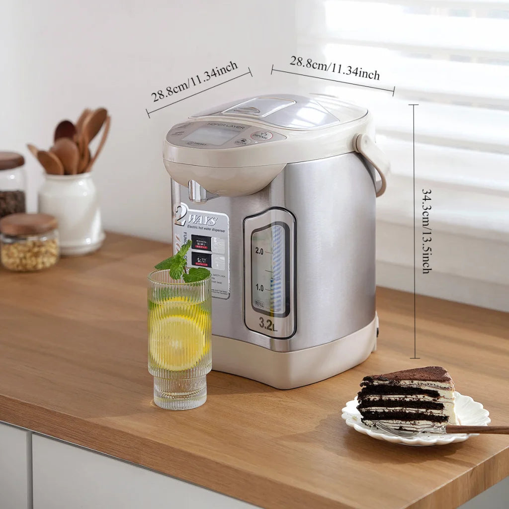 Hoper Layer 3.2L Electric Hot Water Dispenser LED Display
