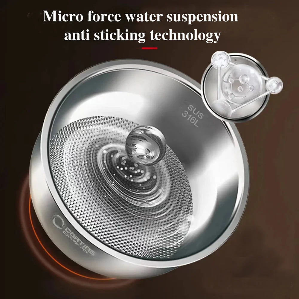 Hoper Layer 4L Electric Rice Cooker IH Heating Zero Coating