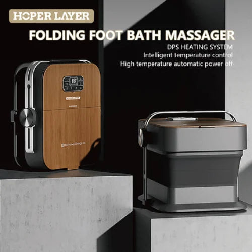 Hoper Layer Electric DPS Heating Folding Foot Bath Massager