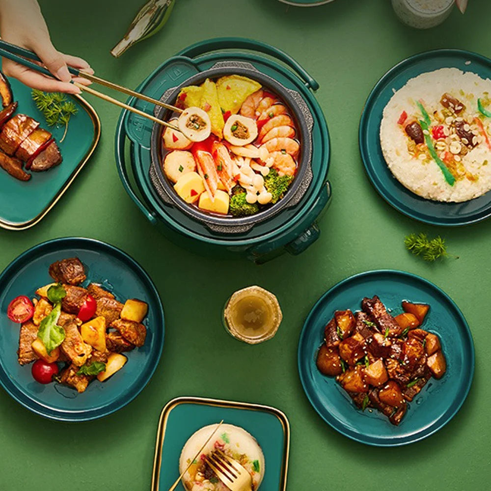 Hoper Layer Mini Electric Pressure Cooker – HL-MP160 3-Cup