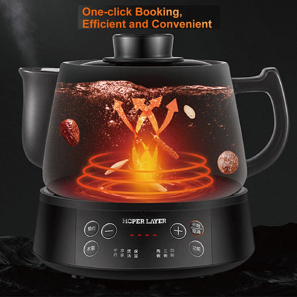 Hoper layer Multifunctional Kettle Smart Medicinal Pot AU