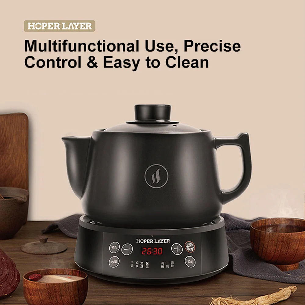 Hoper layer Multifunctional Kettle Smart Medicinal Pot AU