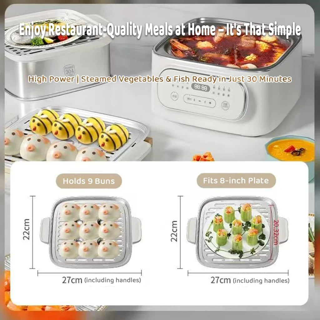 Hoper Layer Multifunctional Three-layer Stainless Steel