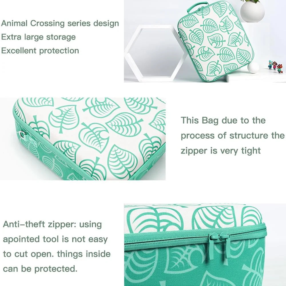 Horizontal Forest Friends Switch Game Storage Bag-1915198128169029635