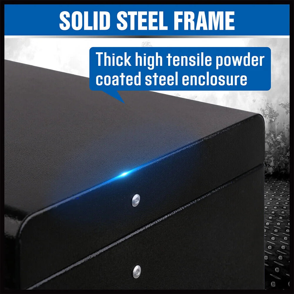 HORUSDY 10-Drawer Tool Box Chest Lockable Cabinet Garage