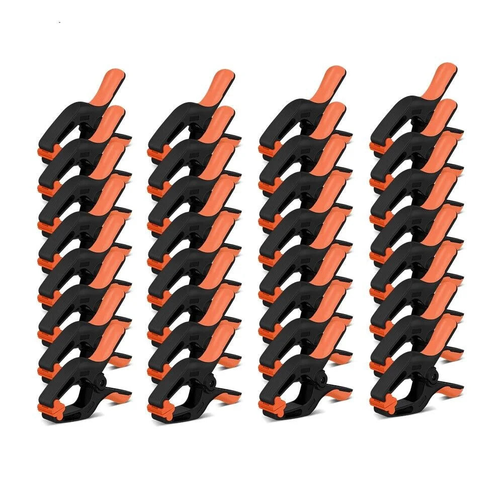 HORUSDY 32Pc Nylon Spring Clamp 7’’ Extra Large Rubber