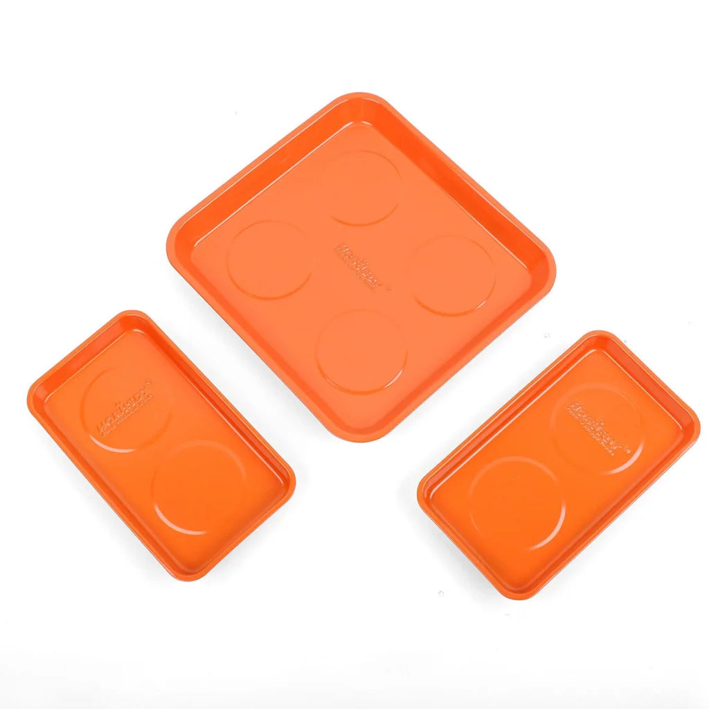 HORUSDY 3Pcs Magnetic Parts Tray Set Small Parts Tool