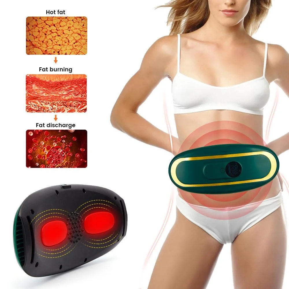 Hot Compress Abdominal Massage Belt For Menstrual Relief