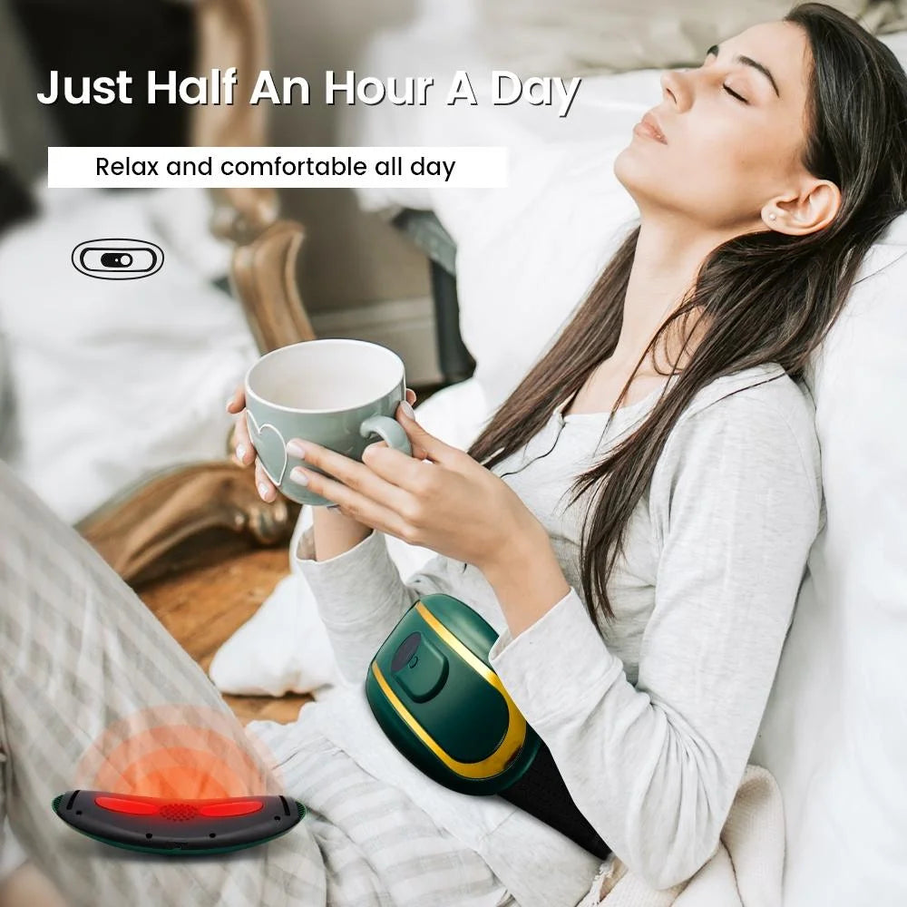 Hot Compress Abdominal Massage Belt For Menstrual Relief