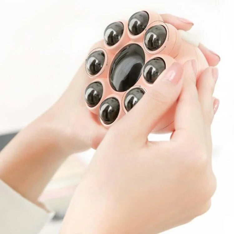 Hot Compress Octopus Neck & Shoulder Massager Pink - Health