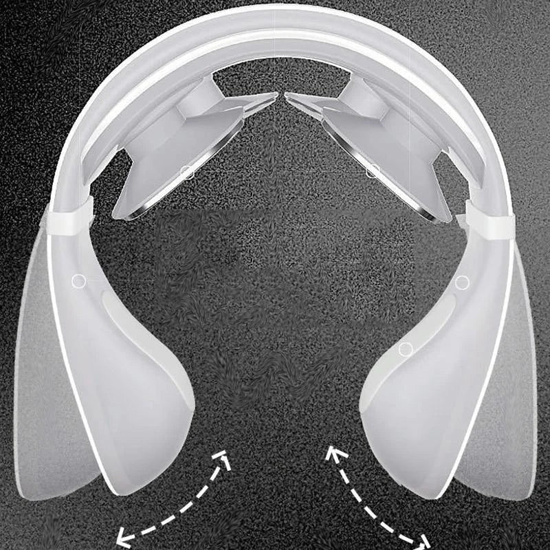 Hot Compress Shoulder & Neck Massager 2 Ends White - Health