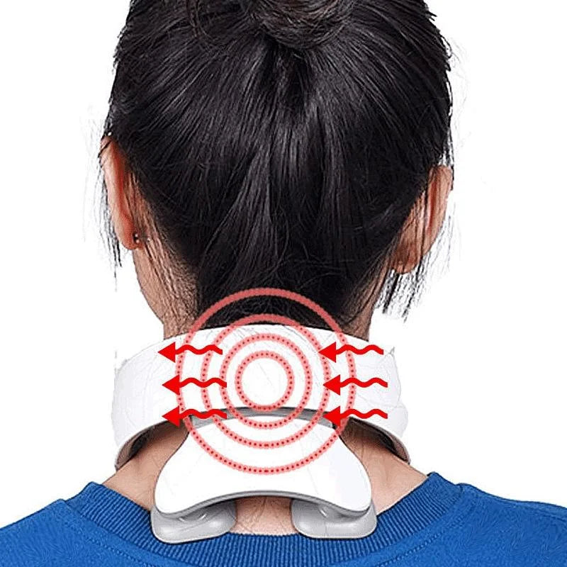 Hot Compress Shoulder & Neck Massager Four Ends - Health &