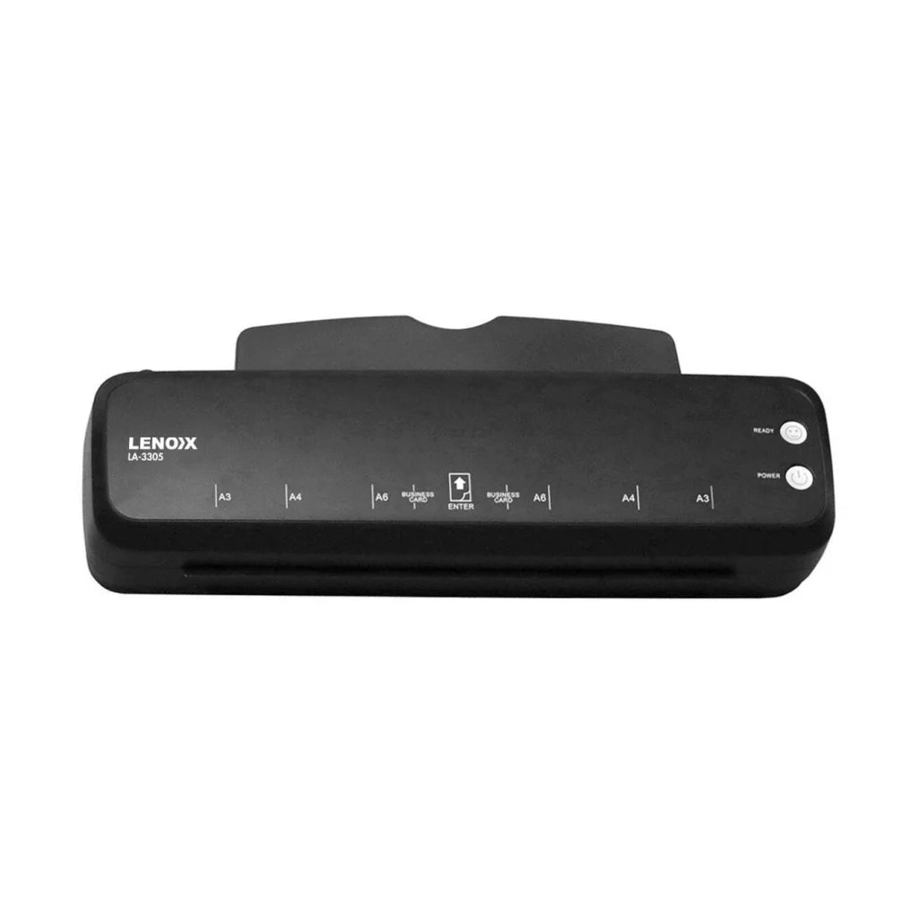 A3 hot laminator with side casing and connector details