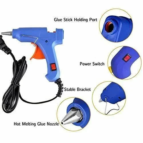 HOT MELT GLUE GUN TRIGGER ADHESIVE WITH STICKS REPAIR KIT