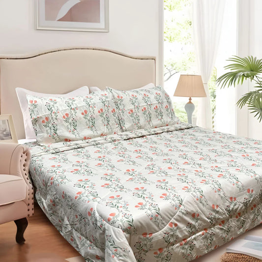 Hotel Living Comforter Set 3 Pce Queen/King Corbett Floral
