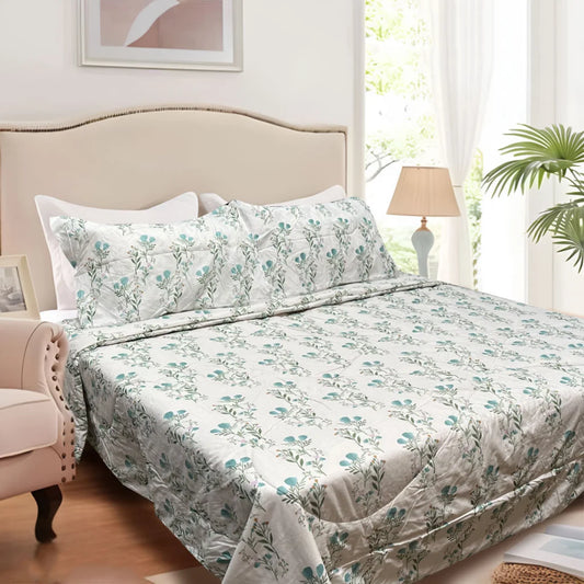 Hotel Living Comforter Set 3 Pce Queen/King Corbett Floral
