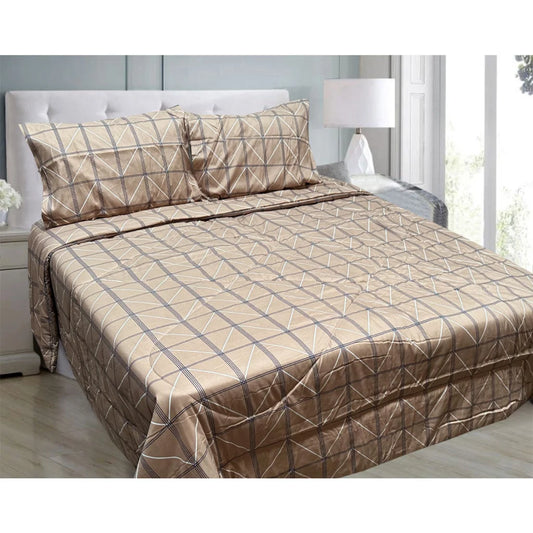 Hotel Living Comforter Set 3 Pce Queen/King Oscar Chevron