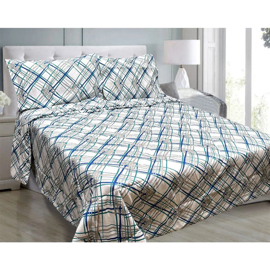 Hotel Living Comforter Set 3 Pce Queen/King Oscar