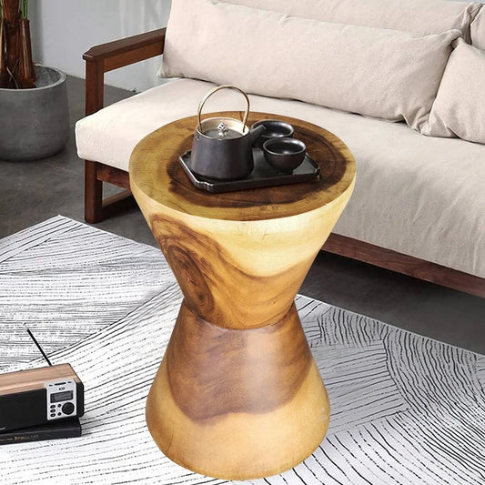Hourglass Side Table or Stool - Bedside Side Drinks Table