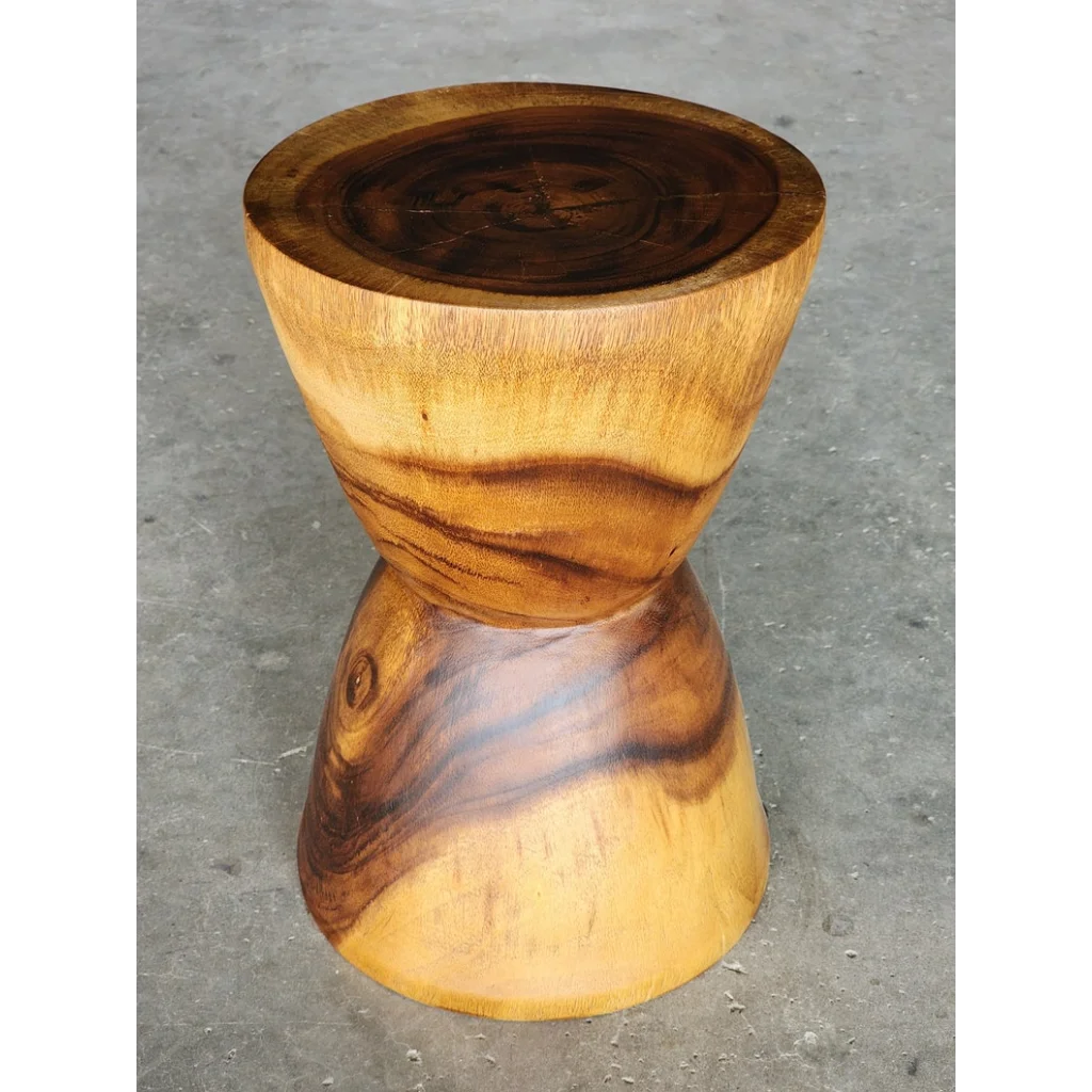 Hourglass Side Table or Stool - Bedside Side Drinks Table
