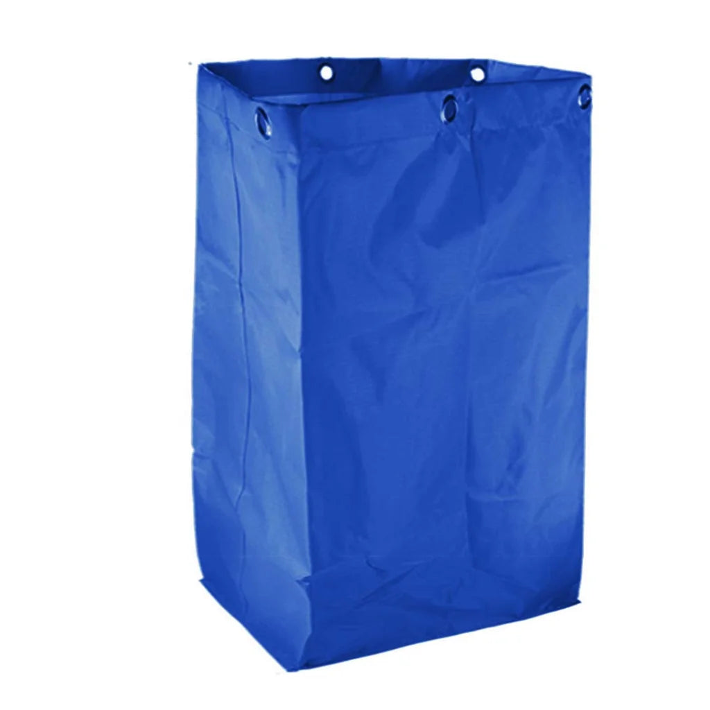 Housekeeping Cart Bag Premium Oxford Waterproof Reusable Janitor Replacement - Blue